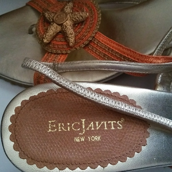 ERIC JAVITZ New York Heeled Starfish Sandal - Picture 4 of 4